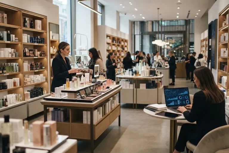 Beauty statistics UK showing the British cosmetics, skincare and beauty market
