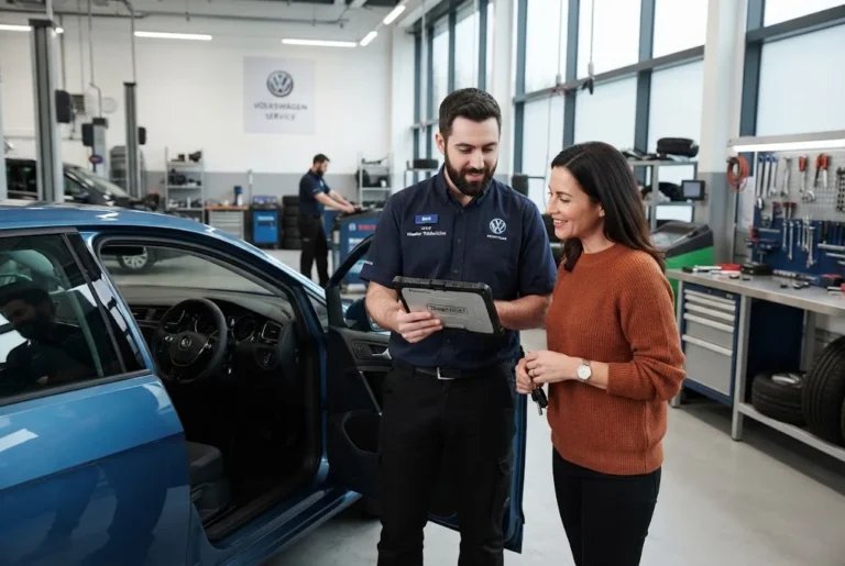 Auto care services and vehicle maintenance decisions with a professional technician